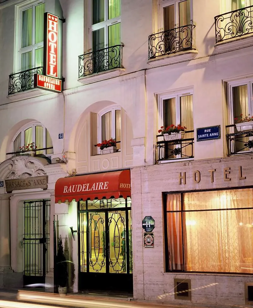 Hotel Baudelaire Opera Paris